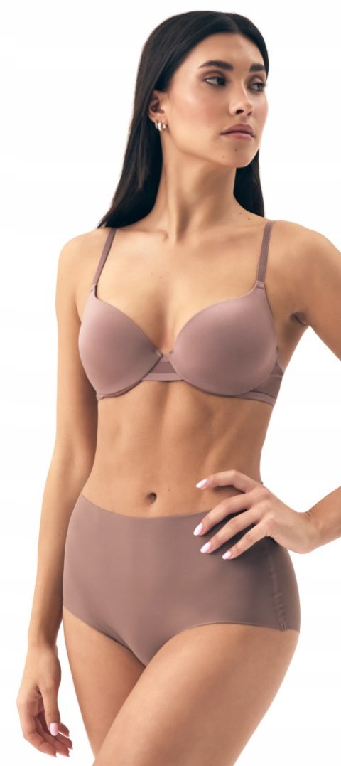 Majtki damskie z WYSOKIM STANEM 2-PAK figi midi HENDERSON BUMP K001 - XL