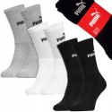 Skarpety długie sportowe 3-PAK mix PUMA CREW SOCK - 35-38