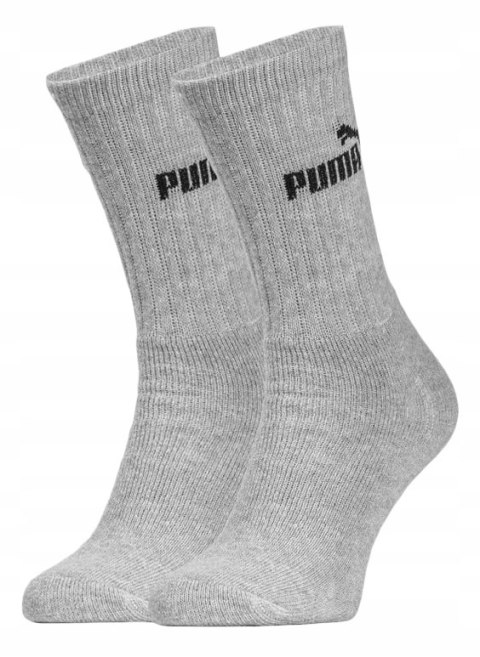 Skarpety długie sportowe 3-PAK mix PUMA CREW SOCK - 35-38