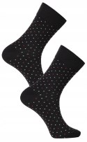 Skarpety męskie GARNITUROWE PREMIUM z bawełny merceryzowanej MORAJ - 39-42
