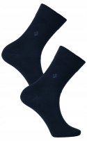 Skarpety męskie GARNITUROWE PREMIUM z bawełny merceryzowanej MORAJ - 39-42