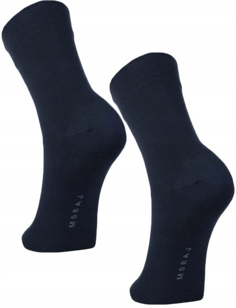 Skarpety męskie GARNITUROWE PREMIUM z bawełny merceryzowanej MORAJ - 43-45 Skarpety męskie GARNITUROWE PREMIUM z bawełny merceryzowanej MORAJ - 43-45
