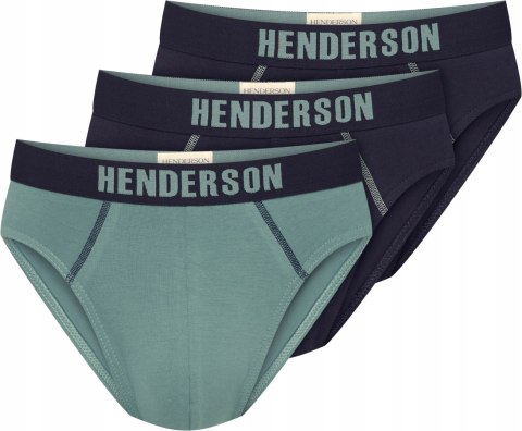 Slipy męskie 3-PAK majtki bawełniane HENDERSON 43172 SCOPE - M