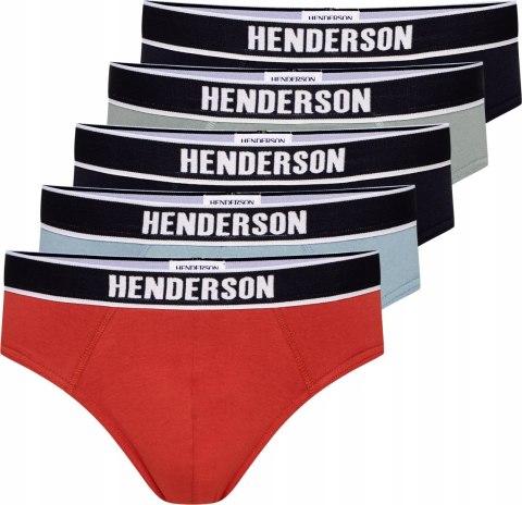 Slipy męskie 5-PAK majtki bawełniane HENDERSON 43175 SOON - L