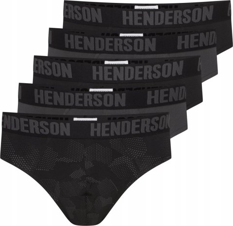 Slipy męskie 5-PAK majtki bawełniane HENDERSON 43177 SOUL - M