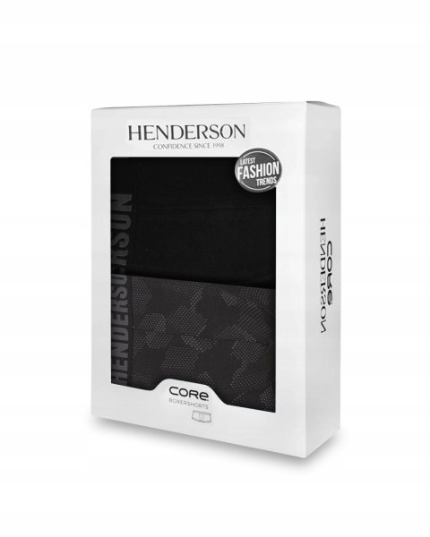 Bokserki męskie 2-PAK majtki bawełniane HENDERSON 42587 SOUL - M