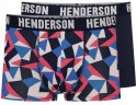Bokserki męskie 2-PAK majtki bawełniane HENDERSON 42588 SHIELD - XXL
