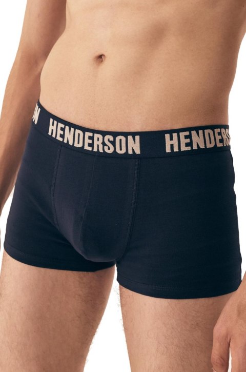 Bokserki męskie 2-PAK majtki bawełniane HENDERSON 42588 SHIELD - XL