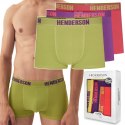 Bokserki męskie 3-PAK szorty bawełniane HENDERSON 42594 STAR - 3XL