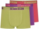 Bokserki męskie 3-PAK szorty bawełniane HENDERSON 42594 STAR - 3XL