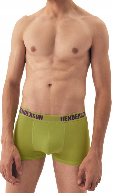 Bokserki męskie 3-PAK szorty bawełniane HENDERSON 42594 STAR - 3XL Bokserki męskie 3-PAK szorty bawełniane HENDERSON 42594 STAR - 3XL
