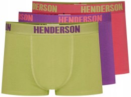 Bokserki męskie 3-PAK szorty bawełniane HENDERSON 42594 STAR - XXL