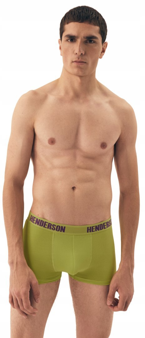 Bokserki męskie 3-PAK szorty bawełniane HENDERSON 42594 STAR - M Bokserki męskie 3-PAK szorty bawełniane HENDERSON 42594 STAR - M