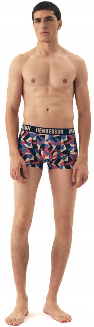 Bokserki męskie DŁUGIE 2-PAK majtki bawełniane HENDERSON 42620 SHIELD - XL