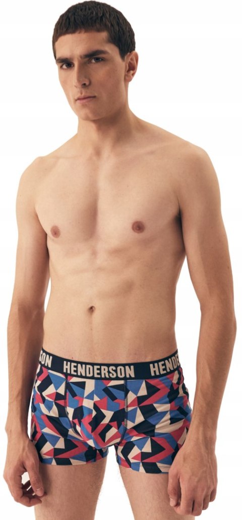 Bokserki męskie DŁUGIE 2-PAK majtki bawełniane HENDERSON 42620 SHIELD - L