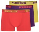 Bokserki męskie DŁUGIE 3-PAK szorty bawełniane HENDERSON 42628 STAR - XL
