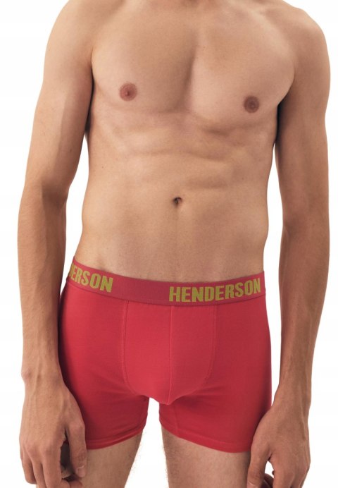 Bokserki męskie DŁUGIE 3-PAK szorty bawełniane HENDERSON 42628 STAR - XL Bokserki męskie DŁUGIE 3-PAK szorty bawełniane HENDERSON 42628 STAR - XL