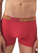 Bokserki męskie DŁUGIE 3-PAK szorty bawełniane HENDERSON 42628 STAR - XL