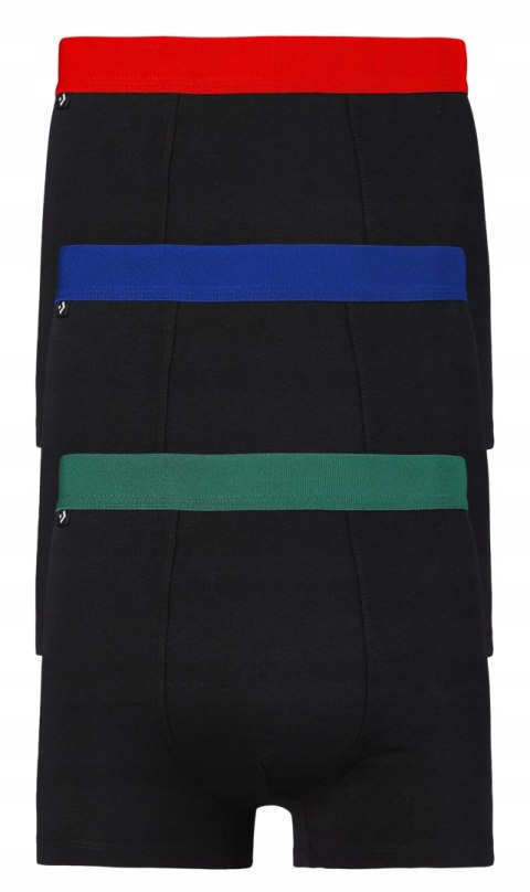 Bokserki męskie dopasowane 3 KOLORY majtki bawełniane MORAJ - M