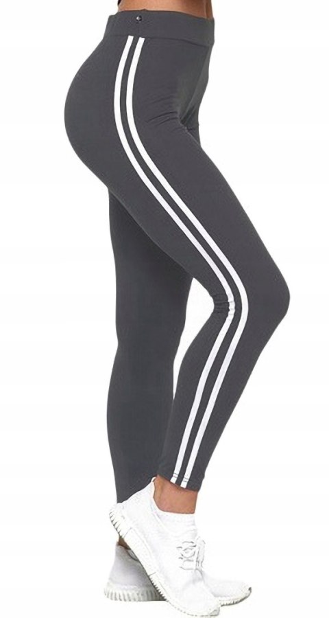 FIT Legginsy spodnie z lampasami getry MORAJ S/M FIT Legginsy spodnie z lampasami getry MORAJ S/M