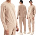 Komplet domowy męski DRESOWY piżama HENDERSON DESERT - XL