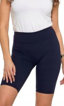 Legginsy KRYJĄCE kolarki wysoki stan szorty gładkie MORAJ - L/XL