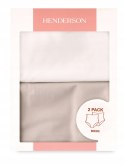 Majtki damskie z WYSOKIM STANEM 2-PAK figi midi HENDERSON BUMP K003 - XXL