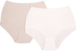 Majtki damskie z WYSOKIM STANEM 2-PAK figi midi HENDERSON BUMP K003 - XL
