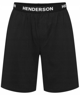 Szorty DRESOWE męskie luźne SPODENKI do spania czarne HENDERSON SELECT - XL