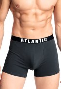 Bokserki męskie bawełniane 2 PARY długie nogawki ATLANTIC 2MH-1177 - XL