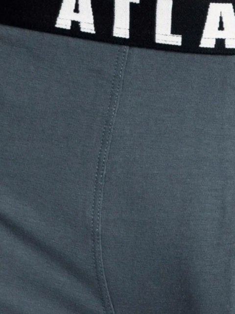 Bokserki męskie bawełniane 2 PARY długie nogawki ATLANTIC 2MH-1177 - XL
