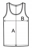 Podkoszulek męski bawełniany TANK TOP 2-PAK HENDERSON 1480 - 3XL