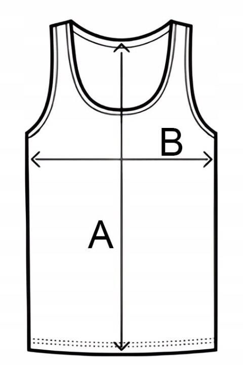 Podkoszulek męski bawełniany TANK TOP 2-PAK HENDERSON 1480 - XXL