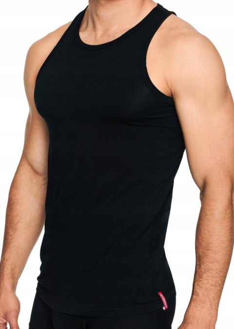 Podkoszulek męski bawełniany TANK TOP 2-PAK HENDERSON 1480 - L