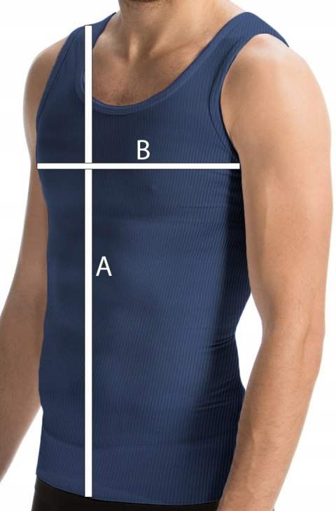 Podkoszulek na ramiączkach PODKOSZULKA MĘSKA gładka 100% BAWEŁNA - XL Podkoszulek na ramiączkach PODKOSZULKA MĘSKA gładka 100% BAWEŁNA - XL