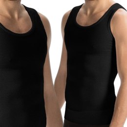 Podkoszulek na ramiączkach PODKOSZULKA MĘSKA gładka 100% BAWEŁNA - XL