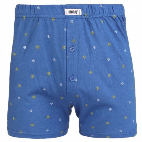 Bokserki męskie 100% BAWEŁNA luźne 3 PARY MORAJ MIX WZORÓW - XL