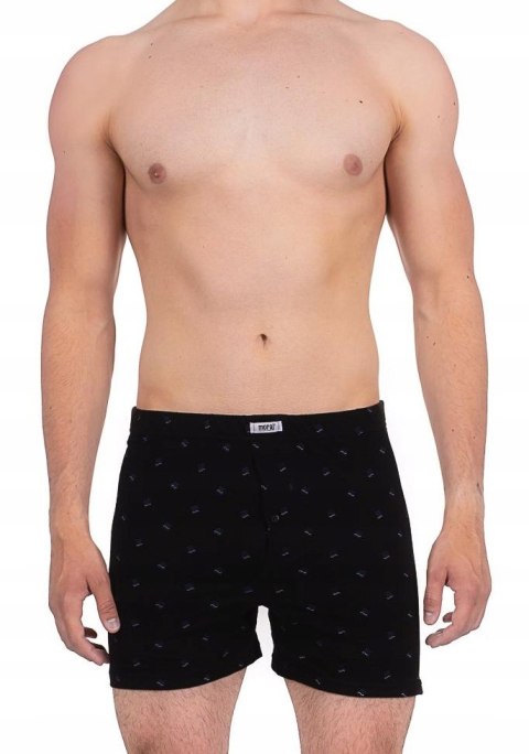 Bokserki męskie 100% BAWEŁNA luźne 3 PARY MORAJ MIX WZORÓW - XL