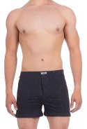 Bokserki męskie 100% BAWEŁNA luźne 3 PARY MORAJ MIX WZORÓW - XL