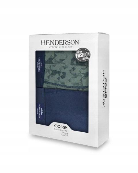 Bokserki męskie 2-PAK majtki bawełniane HENDERSON 41925 JOB - XXL Bokserki męskie 2-PAK majtki bawełniane HENDERSON 41925 JOB - XXL