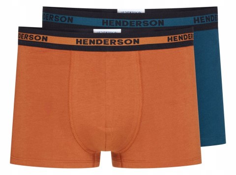 Bokserki męskie 2-PAK majtki bawełniane HENDERSON 42252 JAG - 3XL Bokserki męskie 2-PAK majtki bawełniane HENDERSON 42252 JAG - 3XL