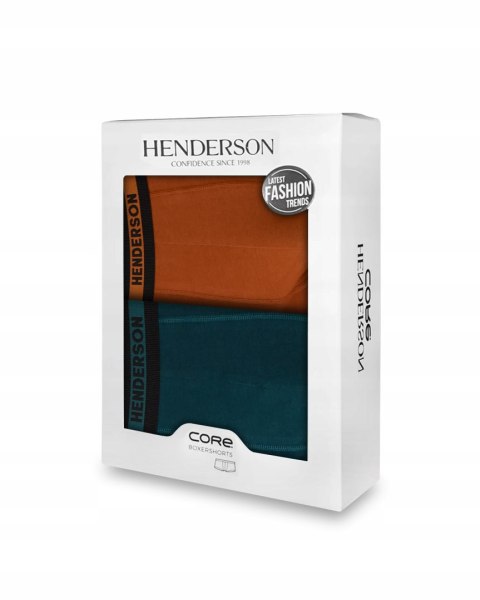 Bokserki męskie 2-PAK majtki bawełniane HENDERSON 42252 JAG - XXL Bokserki męskie 2-PAK majtki bawełniane HENDERSON 42252 JAG - XXL