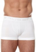 Bokserki męskie bezszwowe BRUBECK BX1005M biały - XXL Bokserki męskie bezszwowe BRUBECK BX1005M biały - XXL