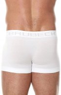 Bokserki męskie bezszwowe BRUBECK BX1005M biały - M Bokserki męskie bezszwowe BRUBECK BX1005M biały - M