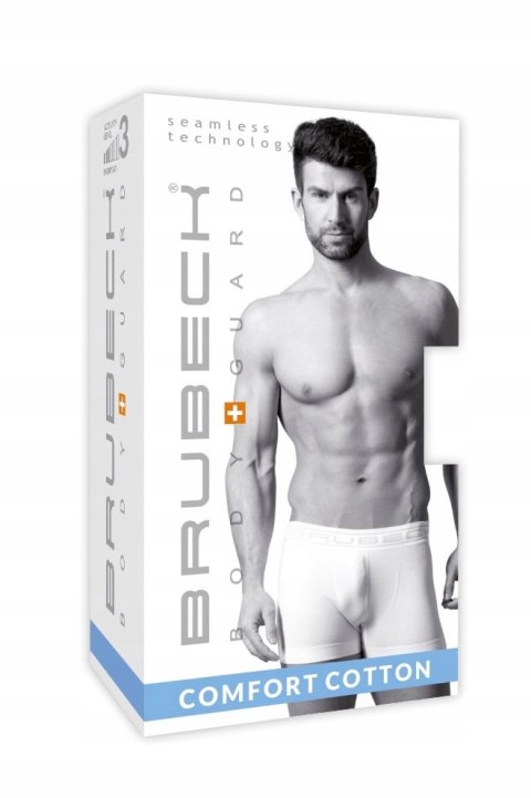 Bokserki męskie bezszwowe BRUBECK BX1005M czerwony - XL Bokserki męskie bezszwowe BRUBECK BX1005M czerwony - XL