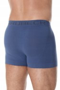 Bokserki męskie bezszwowe BRUBECK BX1005M granat - XL Bokserki męskie bezszwowe BRUBECK BX1005M granat - XL