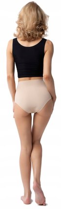 Majtki FIGI damskie z WYSOKIM STANEM bezszwowe JULIMEX AMBER MAXI - XXL