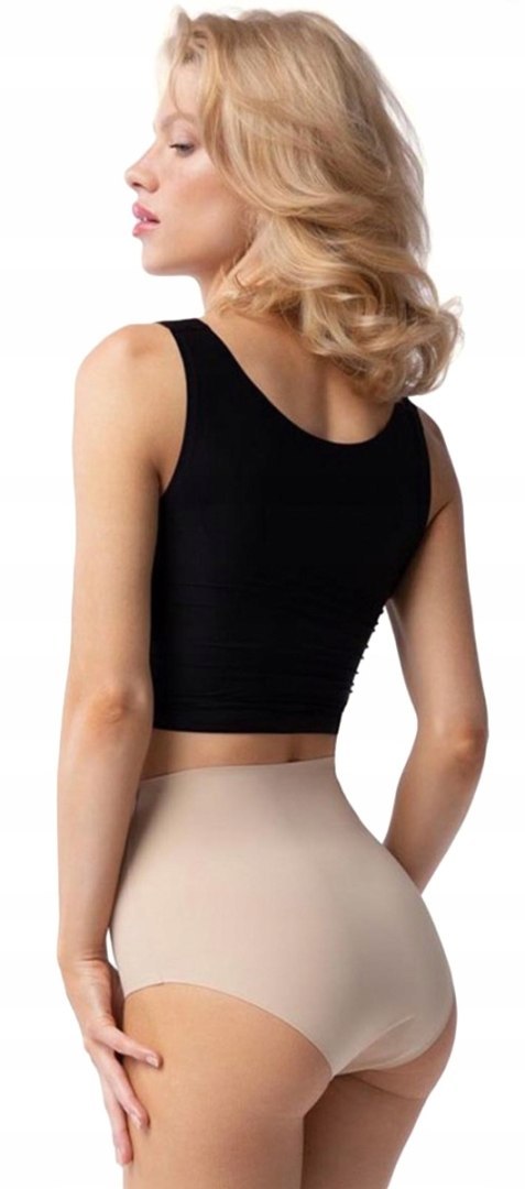 Majtki FIGI damskie z WYSOKIM STANEM bezszwowe JULIMEX AMBER MAXI - S Majtki FIGI damskie z WYSOKIM STANEM bezszwowe JULIMEX AMBER MAXI - S