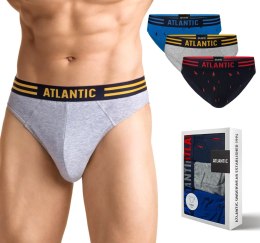 Slipy męskie 3 PARY ATLANTIC 3MP-098 - M