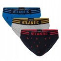 Slipy męskie 3 PARY ATLANTIC 3MP-098 - M